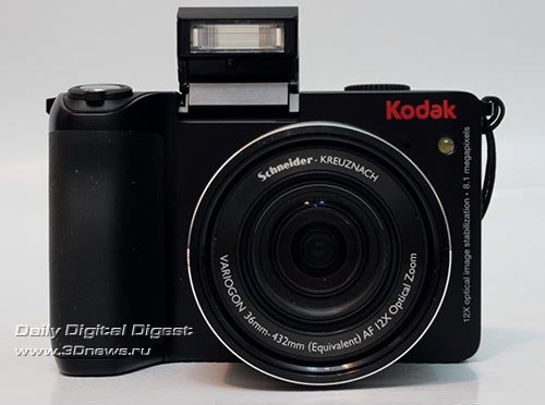 Kodak EasyShare Z8612 IS. Вид спереди