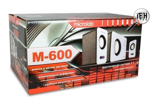 Обзор 2.1 акустической системы microlab M-600