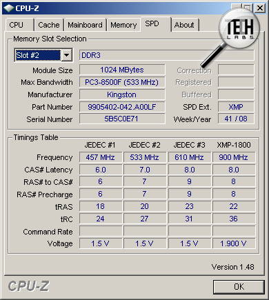 Тестирование модулей памяти DDR3 производства Kingston
