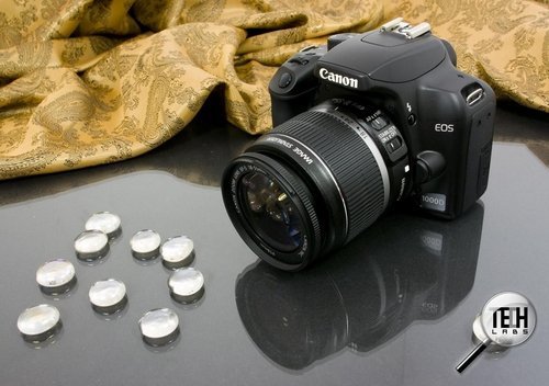 Canon EOS 1000D: Внешний вид