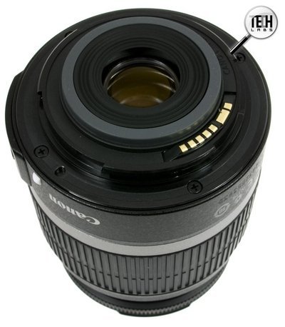 Canon EOS 1000D: объектив