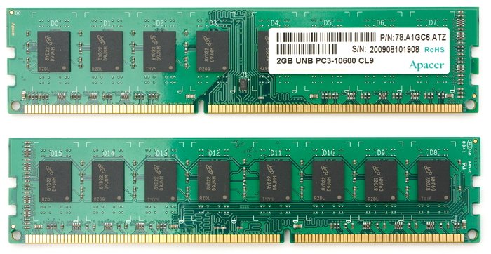 Оперативная память Apacer DDR3 1333 – не оверклокерские модули с оверклокерским потенциалом