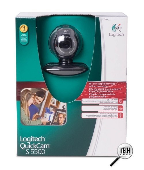 Обзор веб-камеры Logitech QuickCam S 5500