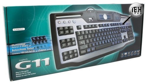 Игровая клавиатура Logitech G11. Упаковка 