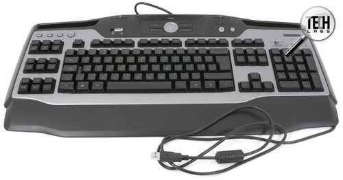 Игровая клавиатура Logitech G11. Раскладка