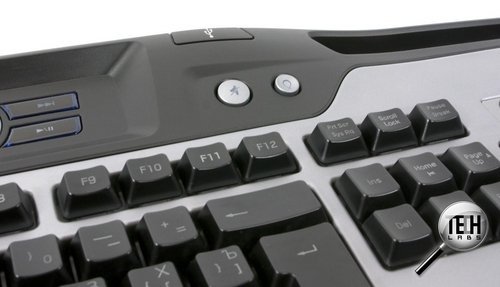 Игровая клавиатура Logitech G11. Кнопки подсветки и звука
