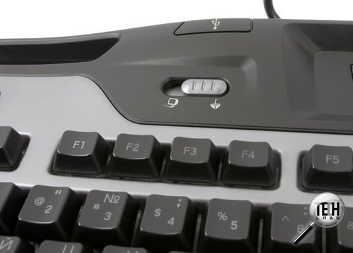 Игровая клавиатура Logitech G11. Переключатель активности клавиш Windows
