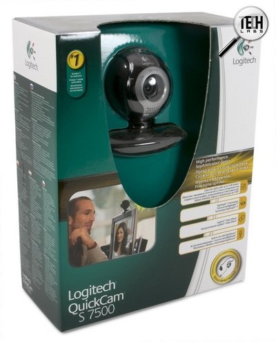 Веб-камера Logitech QuickCam S 7500. Упаковка
