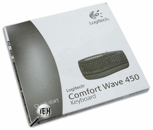 Эргономичная проводная клавиатура Logitech Comfort Wave 450. Мануал