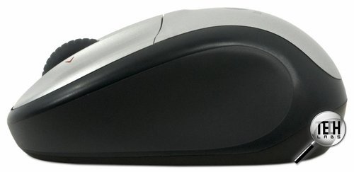 Оптическая беспроводная мышь с нано-приемником Logitech M305. Конструкция, профиль