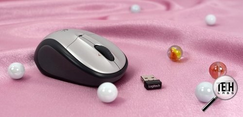Оптическая беспроводная мышь с нано-приемником Logitech M305. Общий вид