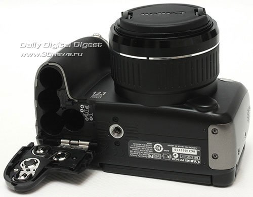 Canon PowerShot SX20 IS. Аккумуляторный отсек