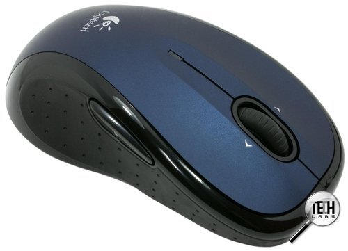 Беспроводная лазерная многокнопочная мышь Logitech LX 8. Мышь, общий вид