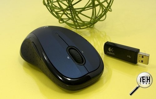 Беспроводная лазерная многокнопочная мышь Logitech LX 8. Общий вид