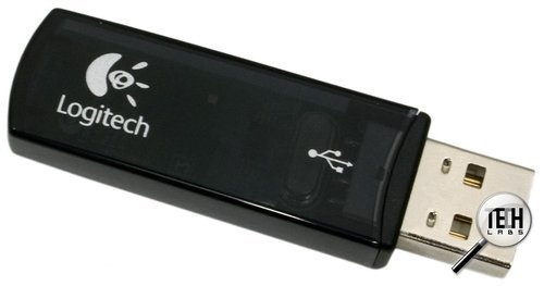 Беспроводная лазерная многокнопочная мышь Logitech LX 8. Ресивер