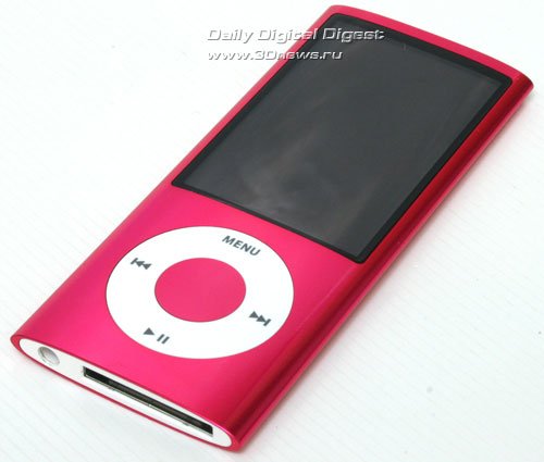 iPod nano 5G. Вид спереди