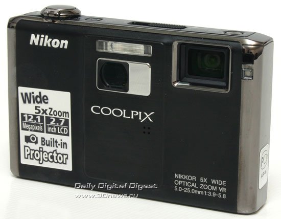 Nikon Coolpix S1000PJ. Вид общий.