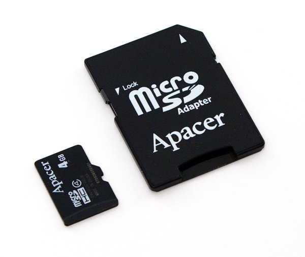 Обзор четырех карт памяти microSDHC в различных вариантах комплектации