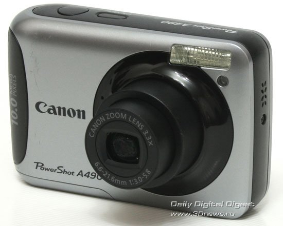 Canon POWERSHOT A490. Вид общий