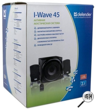 Defender I-Wave 45. Упаковка