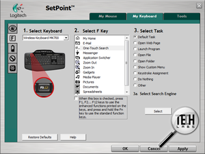 Logitech Wireless Desktop MK710. Софт