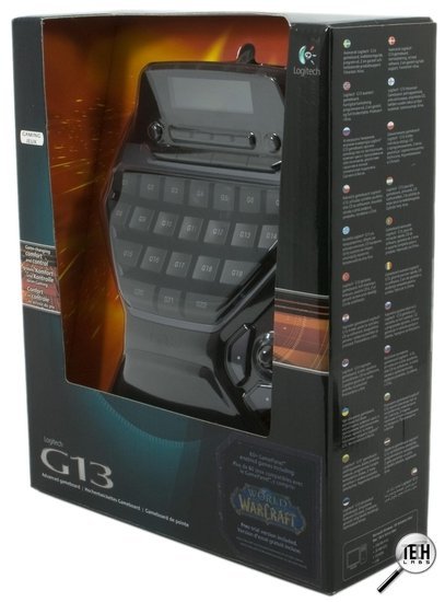 Logitech G13 Advanced Gameboard. Упаковка