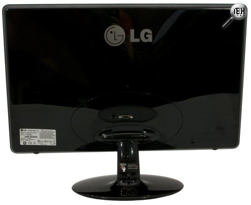 (Монитор LG E2250S вид сзади)