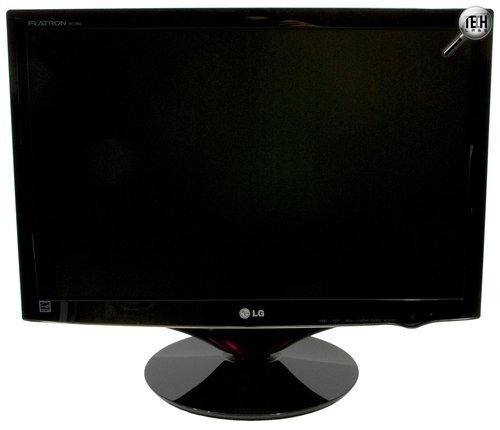 (Монитор LG W2286L вид спереди)