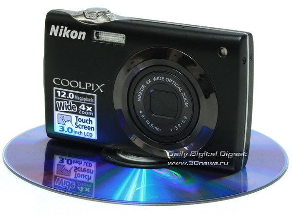 Nikon Coolpix S4000 – доступный фотоаппарат с сенсорным дисплеем