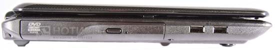 Ноутбук Asus K50IJ левая грань