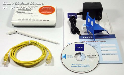 Zyxel NBG334W EE – роутер для любителей IPTV и торрентов