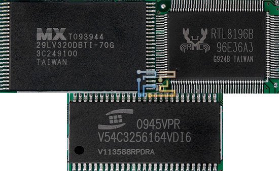 В основе роутера TRENDNet — чип RTL8196B со встроенным 330-МГц процессором типа RISC