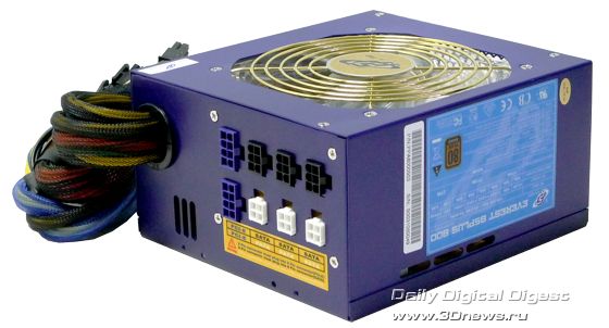 Блок питания FSP Everest 85PLUS 800 – новое платье короля
