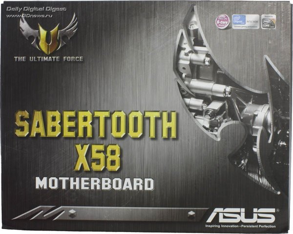 Asus Sabertooth X58 – ничего лишнего!
