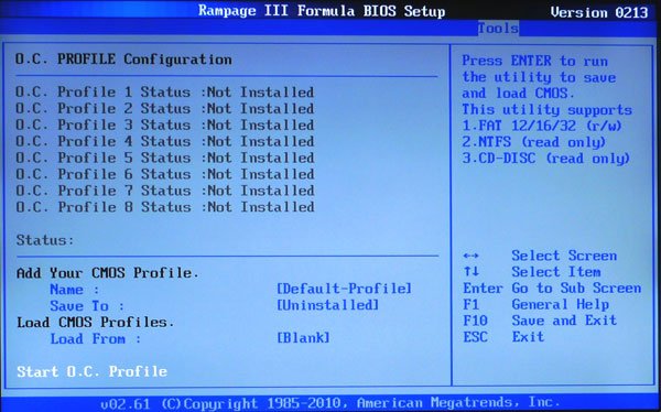 Asus Rampage III Formula – формула успешного разгона
