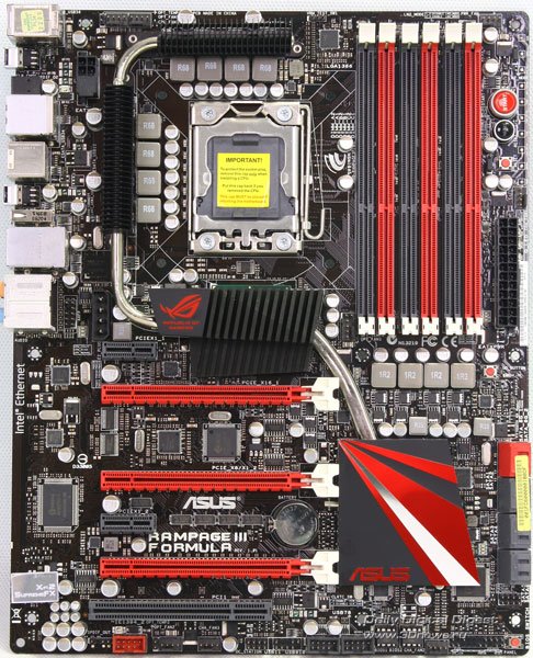 Asus Rampage III Formula – формула успешного разгона