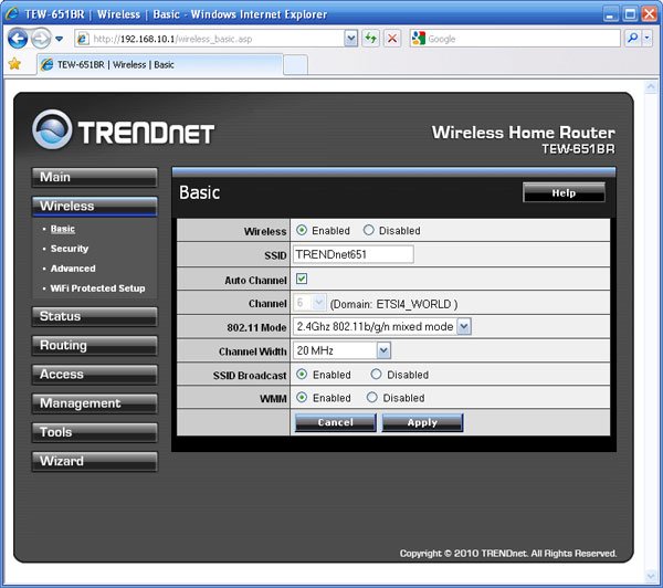 TRENDnet TEW-651BR – 150 Мбит/с за скромные деньги