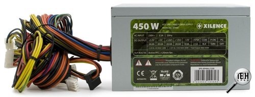 Xilence SPS-XP450.(12)G (450 Вт). Внешний вид