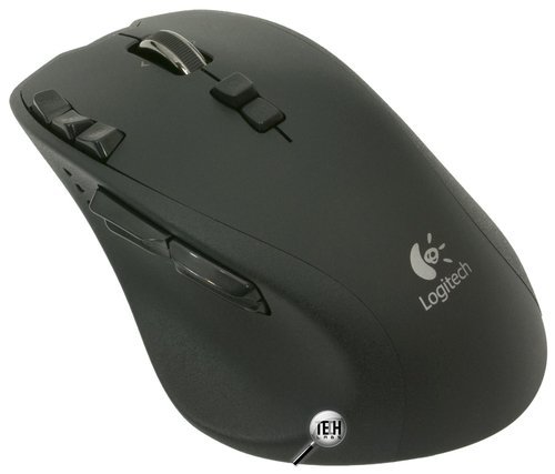 Лазерная геймерская мышь Logitech G700. Вид сзади