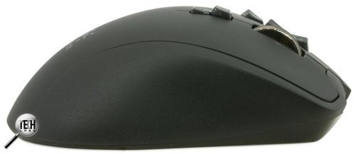 Лазерная геймерская мышь Logitech G700. Вид сбоку