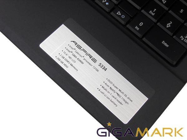 Acer Aspire 5334. На что способен «бюджет»?