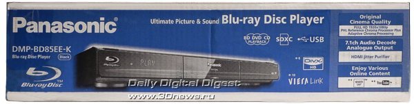 Blu-Ray плеер Panasonic DMP-BD85