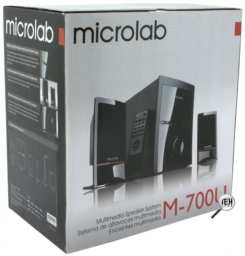 Microlab M-700U. Упаковка