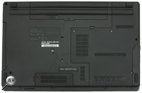 Lenovo ThinkPad Edge 15. Вид снизу
