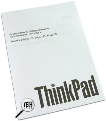 Lenovo ThinkPad Edge 15. Инструкция