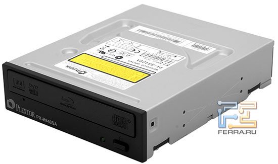 Plextor PX-B940SA, скоростной привод для работы с дисками Blu-Ray