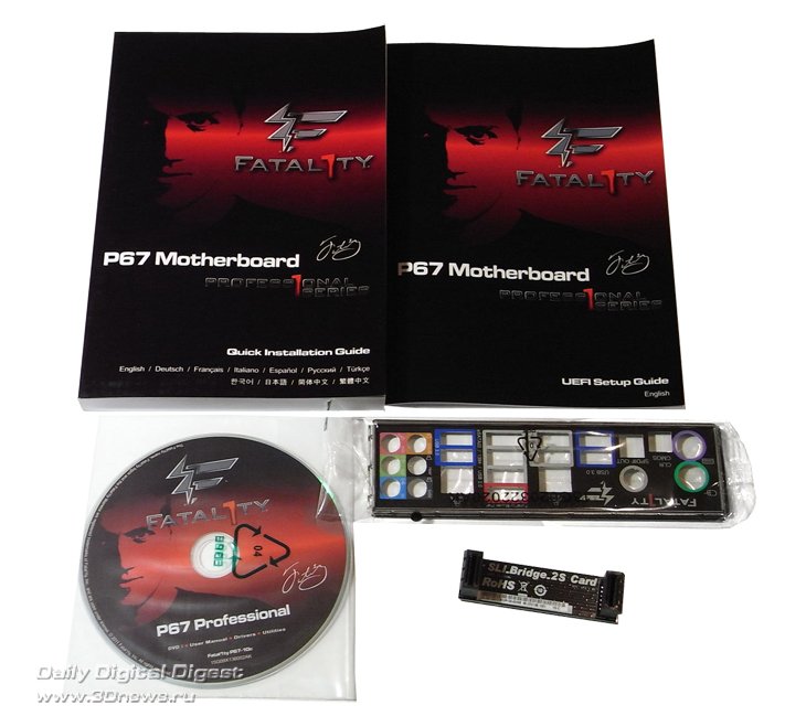 Обзор материнской платы ASRock Fatal1ty P67 Professional на чипсете Intel P67