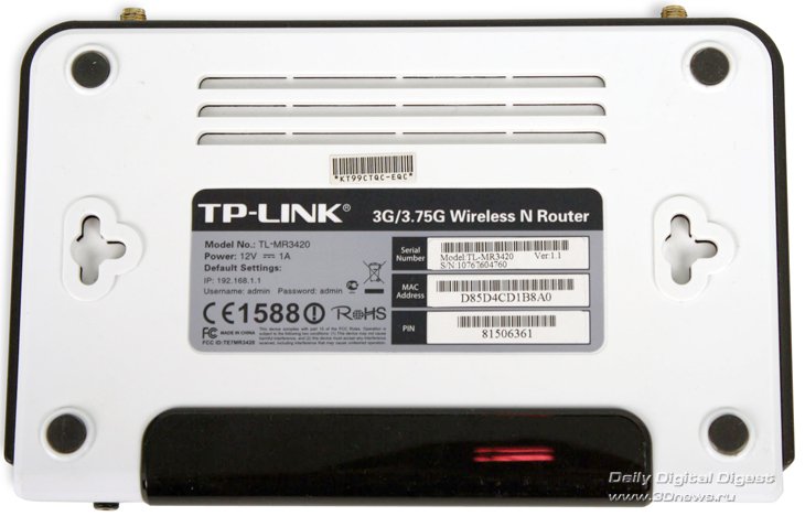 TP-LINK TL-MR3420 – роутер с поддержкой 3G и Wi-Fi 802.11n
