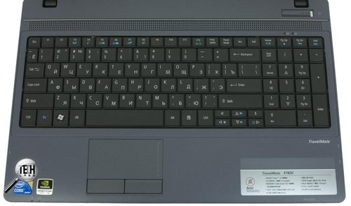 Acer TravelMate 5742G: клавиатура