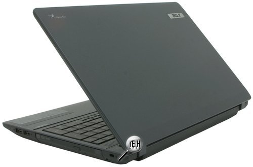 Acer TravelMate 5742G: вид сбоку